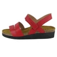 thumbnail image 1 of Sandalias NAOT Kayla Kiss de piel roja para mujer, talla 40-41EU, 1 of 1