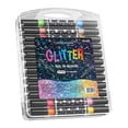 thumbnail image 2 of Glitter Pens Markers Gel Pens Smooth Glitter Ink For Art And Journaling Coloring For Crafts Drawing School Projects And Creative Kids Girls Adults 10ml, 2 of 9