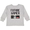 thumbnail image 3 of Inktastic Future Gamer Boys or Girls Long Sleeve Toddler T-Shirt, 3 of 5