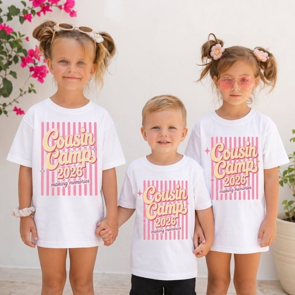 Cousin Camp Shirt, Custom Matching Family Shirts, Cousin Crew Shirt, Family Reunion Outfit, Summer Camp Making Memories Gift