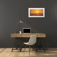 thumbnail image 3 of Tsui, Hung 32x18 White Modern Wood Framed Museum Art Print Titled - Sunrise, 3 of 4
