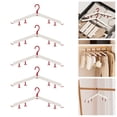 thumbnail image 1 of Portable Foldable Travel Hanger Drying Rack with Rotating S-Shape Design for Camping Hotels and Outdoor Business Trips, 1 of 6