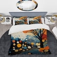 thumbnail image 2 of Designart "Dynamic Duality Colorful Mid Century Harmony V" Abstract Bedding Covert Set - Abstract Midcentury Multi-Color Mid-Century Bed Set With 2 Shams, 2 of 6
