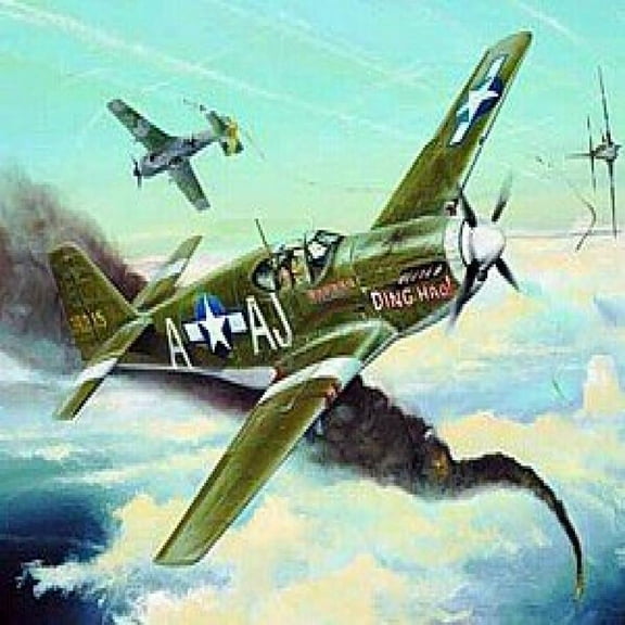 Trumpeter 1/32 P51B Mustang Fighter Model Kit