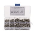 thumbnail image 1 of Dosaele 800PCS M2 Self Drilling Screw Assortment Kit 8 Sizes Stainless Steel Mini Drive Pan Head Tapping Wood Screws Fasteners Set, 1 of 10