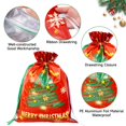 thumbnail image 3 of 20 bolsas de regalo de papel de aluminio navideñas de G2PLUS, varios tamaños, 3 of 7