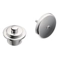thumbnail image 1 of Kit de desagüe para bañera y ducha Moen Chrome Push-N-Lock T90331, 1 of 5