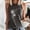 Gray#2, variant on Homenesgenics Tank Tops for Women Women Sun and Moon Print Tank Fit O-Neck Sleeveless Block Shirts Tunic Tee Tops