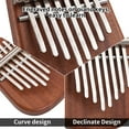 thumbnail image 3 of Kalimba Mini Thumb Piano 8 Keys Portable Musical Instrument Kalimba Thumb Piano with Tune Hammer Gift for Adult Beginners Interesting Party Travel Thumb Piano Instrument, 3 of 6