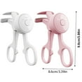 thumbnail image 3 of Compact Eyelash Curler Quick Heating Adjustable Temperature Rechargeable Great for Women and Girls Casual Party Makeup, 3 of 8