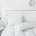 thumbnail image 2 of White Duck Down All Position Sleeper Single Pillow, 400 Thread Count, King, by SJH, 2 of 5