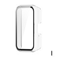 thumbnail image 1 of WSRRDRECVHi Étui Rigide en Verre Trempé pour Galaxy Fit 3, Protecteur d'Écran pour Samsung Galaxy Fit 3, Étui Complète pour Smartwatch, Étui de Protection Transparente HD pour Montre, 1 of 8