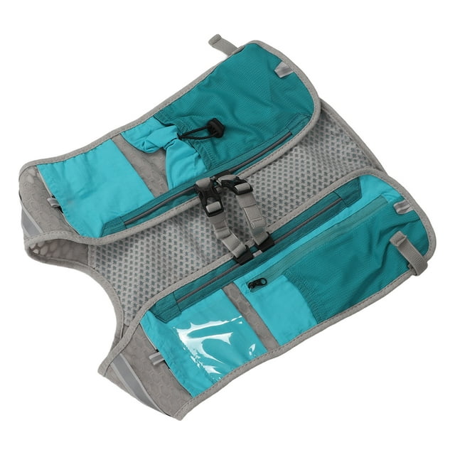 Gilet de Course, Gilet de Sport Léger Réfléchissant et Respirant pour la Course avec Bretelles Ajustables, Poches Multifonctions pour la Course de Nuit