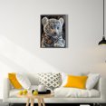 thumbnail image 2 of Kit Con Forma Especial Parcial DIY 5D Del Tigre (WQ050), 2 of 9