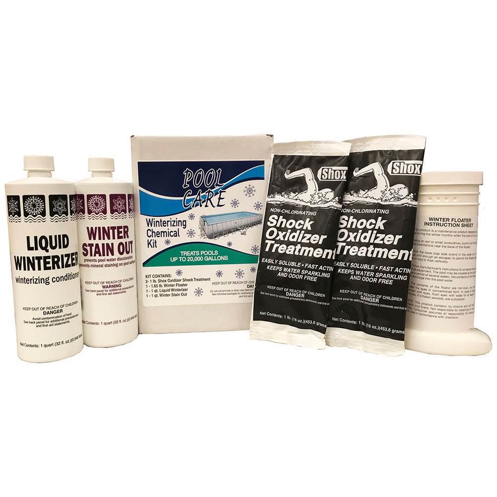 Pool Care 57620 20,000 Gallon Swimming Pool Winterizing Chemical Clean