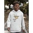 thumbnail image 2 of Hang With Me Sloth Hoodie Juniors -Image by Shutterstock,  Large, 2 of 4