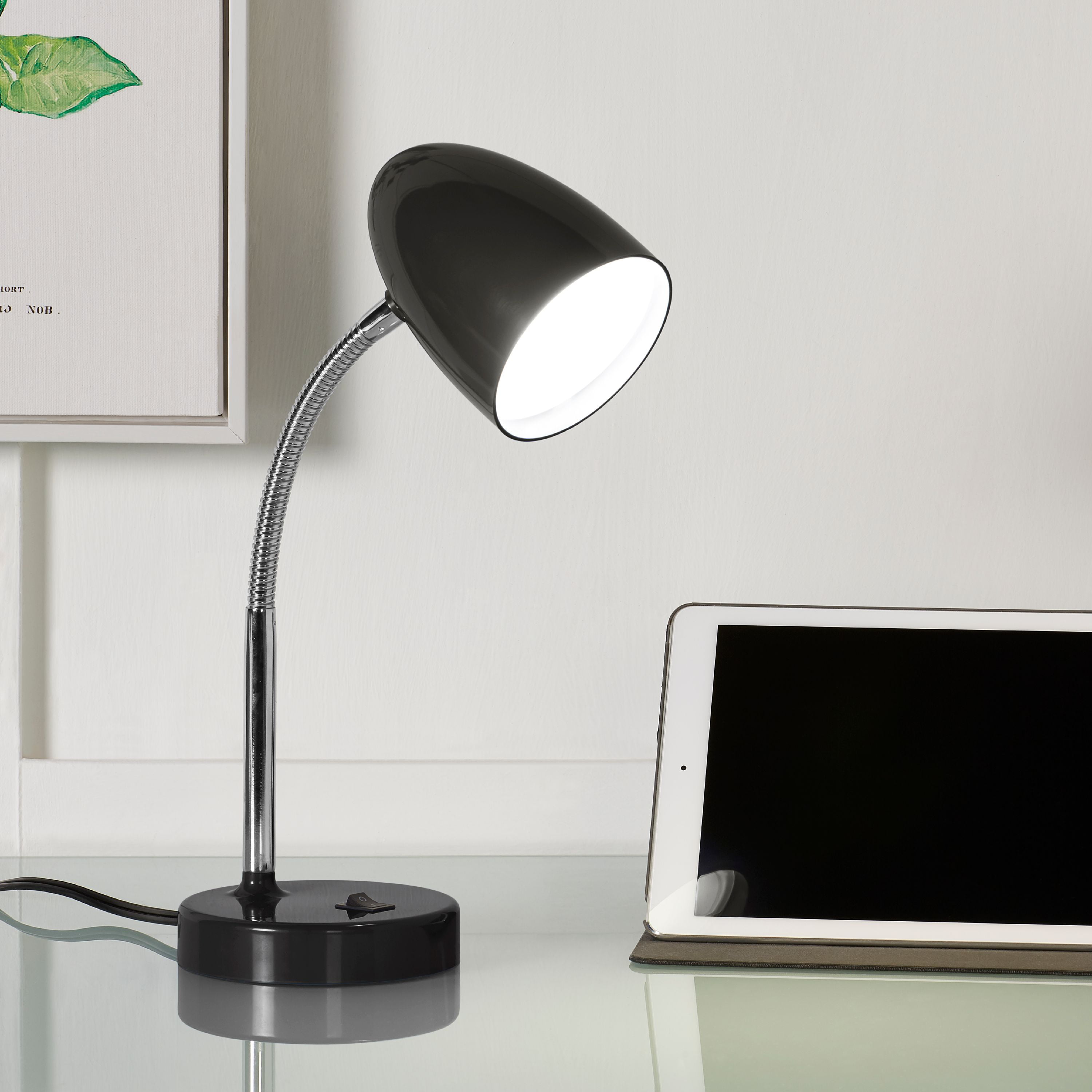 Mainstays Led Desk Lamp Flexible Metal, Mainstays Led Desk Lamp Bulb Replacement Instructions