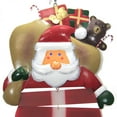 thumbnail image 2 of Santa With Toy Bag Mobile - One Mobile 22.5 Inch, Metal - Handcrafted Glass Geblueg517, 2 of 3