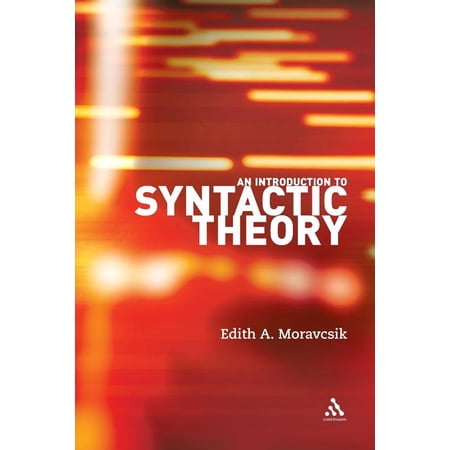An Introduction to Syntactic Theory, (Paperback)