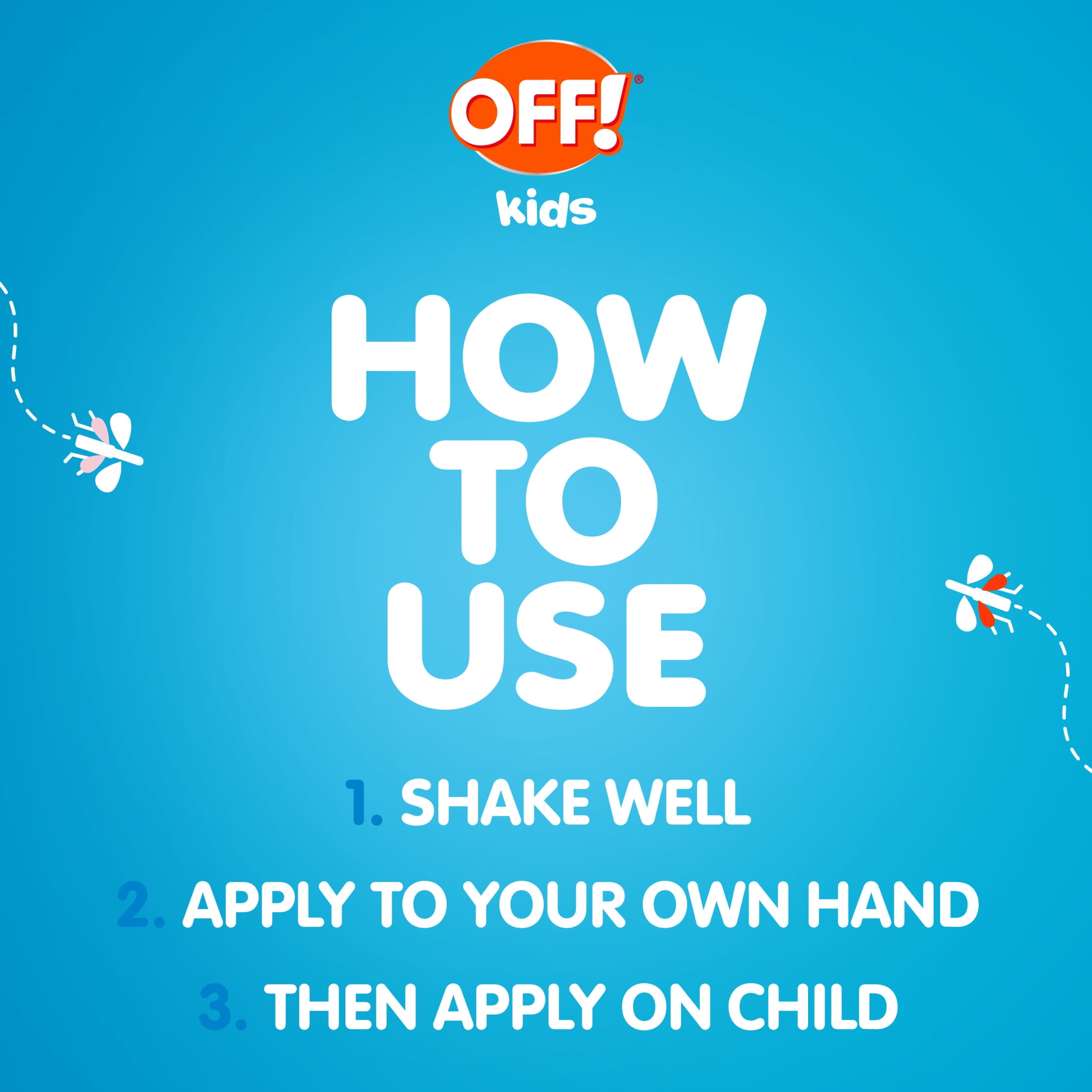 OFF! Kids Mosquito Repellent, Bug Spray with 100% Plant Based Oils for Babies, Toddlers & Kids, 4 fl oz