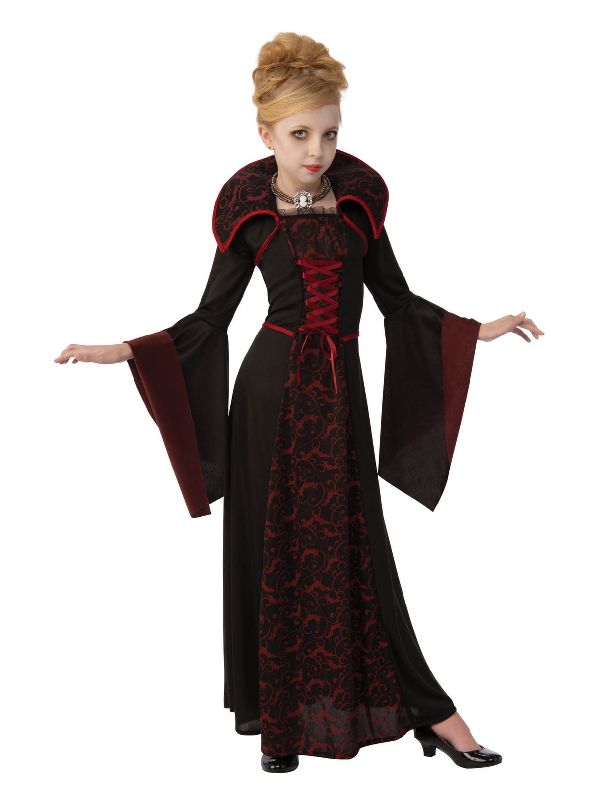 Girls Royal Vampire Costume - Walmart.com