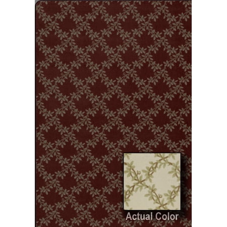 Milliken Imagine Area Rug BLUFFVIEW Bluffview Spring Vine Leaves Crosshatch 5 4 x 7 8 Rectangle