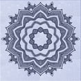 thumbnail image 1 of Ahgly Company Machine Washable Indoor Square Transitional Lavender Blue Area Rugs, 8' Square, 1 of 7