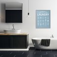 thumbnail image 3 of Stupell Industries Traditional Blue Vintage Laundry Guide Gray Framed Giclee Art, 24 x 30, by Lettered and Lined, 3 of 7