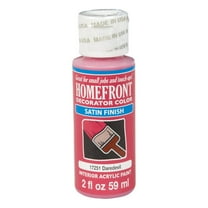 Homefront Paint Acrylic Interior Satin 2 Oz Pack of 3