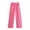 Z1-Pink, variant on YDFCWXW Women Patchwork Flare Jeans Stretch High Waisted Bell Bottom Raw Hem Denim Pants Khaki, S
