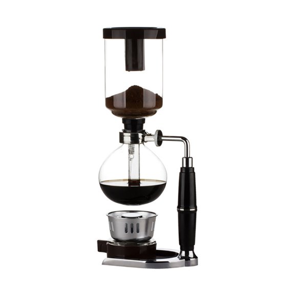 QDJZ 300/500ml Siphon Coffee Machine Glass Pot Home DIY Filter Manual Coffeemaker