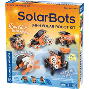 Thames & Kosmos Solar Bots: 8-in-1 Solar Robot Kit, Children Elementary & Middle School Ages 6+
