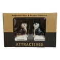 thumbnail image 6 of Ceramic 'Not Fat' Black Brown Huskies Dogs Salt And Pepper Shakers Figurine Set, 6 of 6