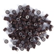 thumbnail image 2 of Qiilu Tools, Beads,1000PCS/Bottle 5MM Silicone Lining Rings Loops Beads Tools For Human 5 Colors, 2 of 3