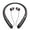 Black, variant on Neckband Bluetooth Headphone, Retractable Headphones with Bluetooth, Stereo Noise Cancelling Earphones，Neckband Bluetooth Earphones for Office Meetings and Daily Commuting