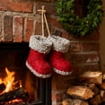thumbnail image 7 of Bwiyojiz Home Decor Christmas Decorations Decoration Little Boot Pendant Gift Ornament Plushs, Gifts for Yourelf, Red, 7 of 7