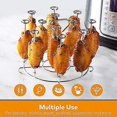 thumbnail image 5 of Soporte del pincho de acero inoxidable 304 YONGSHENG para Freidora de aire 6Qt, 5 of 5