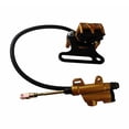 thumbnail image 7 of Rear Hydraulic Disc Brake Assembly Master Cylinder & Caliper Gold Compatible with 70cc 110cc 125cc 140cc 150cc Pit Dirt Bike ATV Fits TaoTao Coolster SSR Apollo Kazuma Baja, 7 of 7