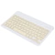 thumbnail image 1 of Teclado Inalámbrico Bling Bling ultrafino 10 pulgadas blanco, 1 of 12