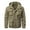 Khaki, variant on WTOBBY Men's Detachable Outdoor Jacket, Solid Color Workwear Style with Zippered Pockets, Long Sleeve Casual Coat for Practical Daily Use,Army Green L