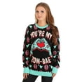 thumbnail image 6 of You're My Zom-Bae Valentines Day Sweater for Adults, 6 of 9
