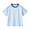 Blue, variant on SROBPTY Teen Boys T-Shirts Solid Crew Neck Short Sleeve Breathable Soft Summer Tops for 4-16Y