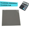 Polarized Film Sheet Adhesive Polarizer Linear Polarizing Filters