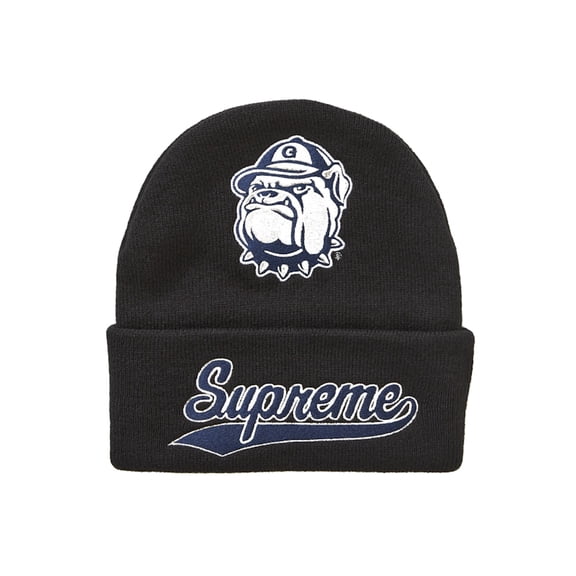 Supreme Mitchell & Ness NCAA Beanie, from StockX