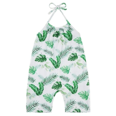 

Little Girl Onesies Kids Clothes Sleeveless Baby Toddler Girls Playsuit Romper Summer Jumpsuit Girls Romper Jumpsuit