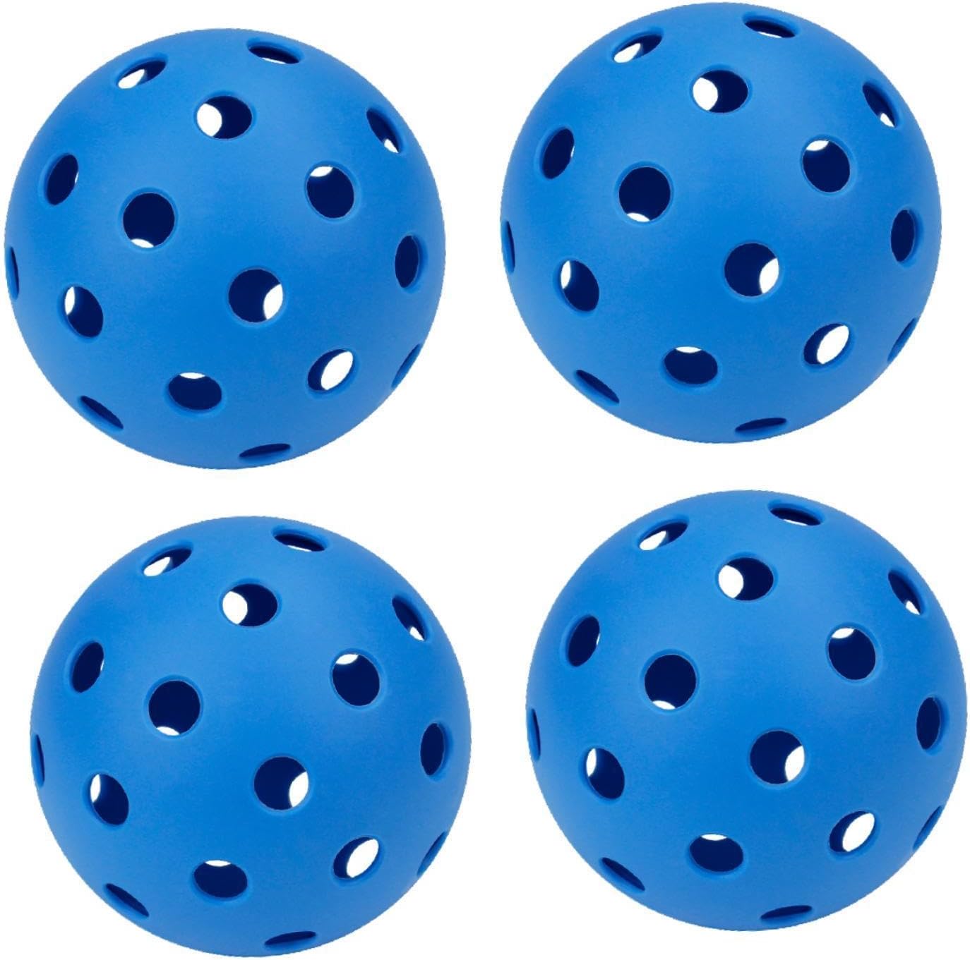 Pickle Balls 4 Pack Glow in The Dark Light up Pickleball Balls Usapa Approved Ideal for Indoor and Outdoor Pickleball Games as Sports Equipment Gifts for Pickleball Aficionados