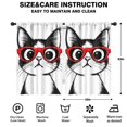 thumbnail image 2 of Blackout Kids Curtains,Cute Cat Childrens Insulated Curtains Set Of 2,Bedroom Essentials,Toddler Room Decor 42x63in(106x160cm), 2 of 4