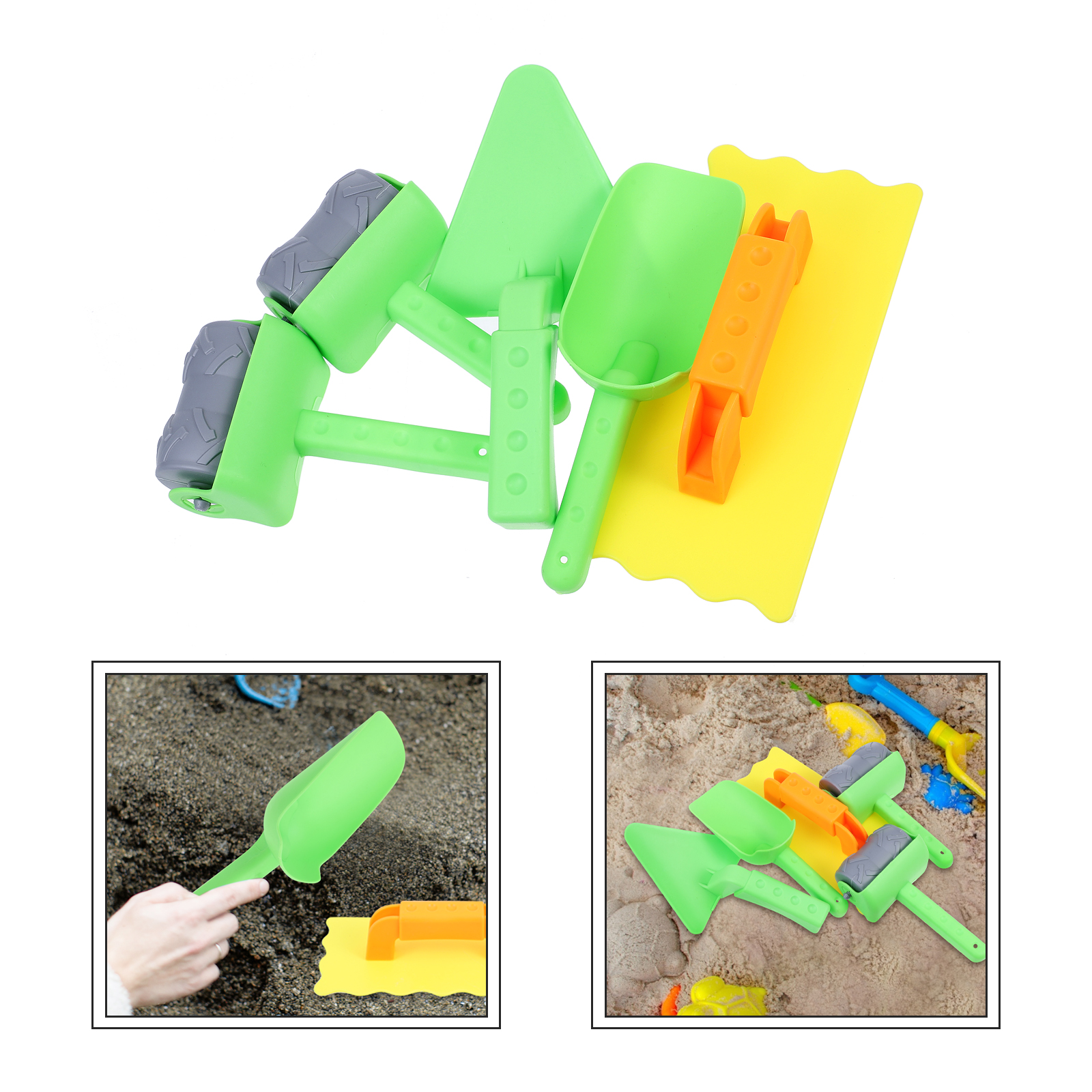 1 Set of Desktop Small Rakes DIY Miniature Rakes Table Mini Rakes