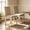 Antique White, variant on MiHowe Set of 2 Wood Upholstered Dining Chairs with Nailhead, Curved Legs Fabric Dining Room Chairs for Farmhouse Kitchen