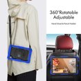 thumbnail image 5 of Case for Lenovo Tab M10 HD 2nd Gen 10.1 Inch 2020 with Screen Protector, 360 Degree Rotating Kickstand Hand Strap Heavy Duty Shockproof Cover with Shoulder Strap, Blue, 5 of 7